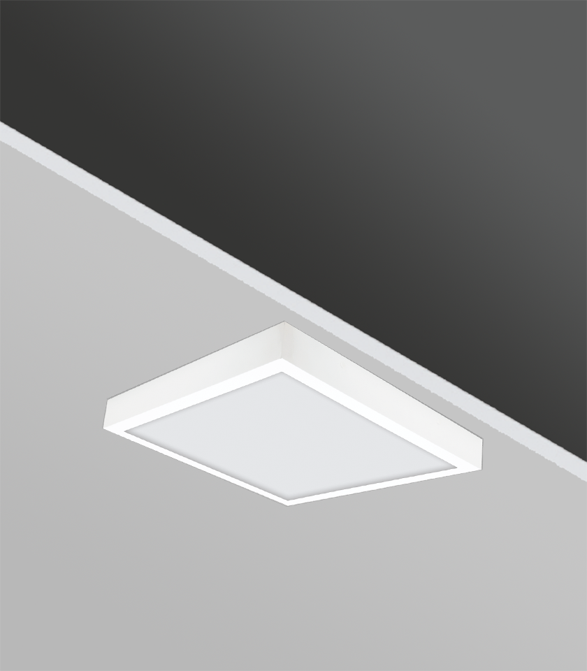 Gecem Lighting TSE BELGELİ STERA 60×60 36W Sıva Üstü Temperli Camlı Ameliyathane Armatürleri