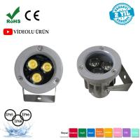 3 Ledli Bahçe Ve Ağaç Aydınlatma Armatürü