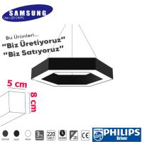 Altıgen Sarkıt  Linear Armatür (MAİRA )