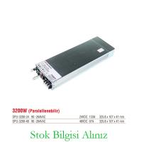 Meanwell DPU-3200-48 Yüksek Verimli 3200 Watt Paralellenebilir 48 Vdc 67 Amper Standart Güç Kaynağı