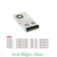 Meanwell RSP-500-48 Yüksek Verimli 500 Watt 48 Vdc 10.5 Amper Standart Güç Kaynağı