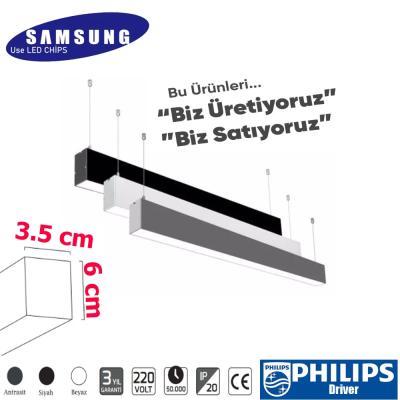 Sıva Üstü Linear Armatür ( NERO )