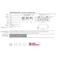 43 Watt Kuyumcu Vitrin Aydınlatma Armatürü